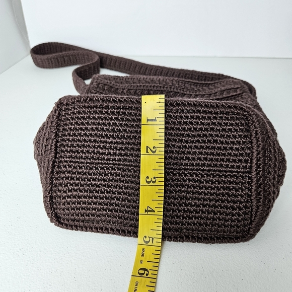 The Sak Y2K Crochet Shoulder Bag Brown - Picture 10 of 12
